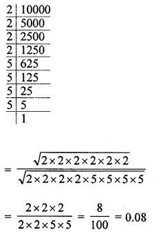 ML Aggarwal Class 8 Solutions for ICSE Maths Chapter 3 Squares and Square Roots Ex 3.3 Q3.6