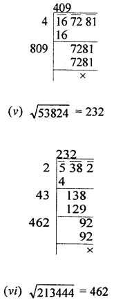 ML Aggarwal Class 8 Solutions for ICSE Maths Chapter 3 Squares and Square Roots Ex 3.4 Q1.3