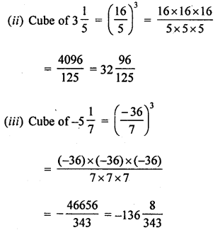 ML Aggarwal Class 8 Solutions for ICSE Maths Chapter 4 Cubes and Cube Roots Ex 4.1 Q9.1