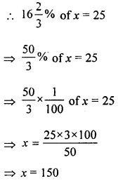 ML Aggarwal Class 8 Solutions for ICSE Maths Chapter 7 Percentage Ex 7.1 Q10.1