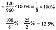 ML Aggarwal Class 8 Solutions for ICSE Maths Chapter 7 Percentage Ex 7.1 Q15.1