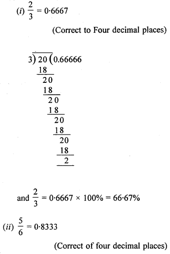 ML Aggarwal Class 8 Solutions for ICSE Maths Chapter 7 Percentage Ex 7.1 Q4.2