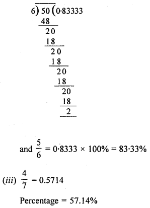ML Aggarwal Class 8 Solutions for ICSE Maths Chapter 7 Percentage Ex 7.1 Q4.3