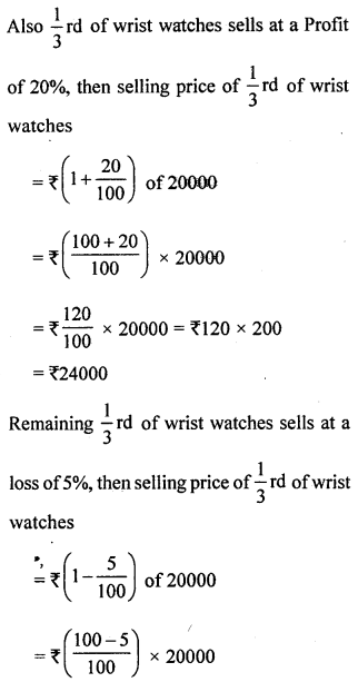 ML Aggarwal Class 8 Solutions for ICSE Maths Chapter 7 Percentage Ex 7.2 Q13.3