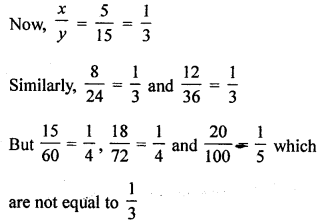 ML Aggarwal Class 8 Solutions for ICSE Maths Chapter 9 Direct and Inverse Variation Ex 9.1 Q1.1