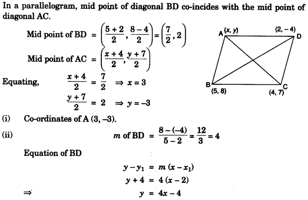 ICSE Maths Question Paper 2011 Solved for Class 10 21.1