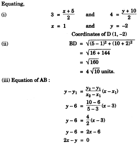 ICSE Maths Question Paper 2015 Solved for Class 10 8