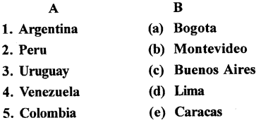 ICSE Solutions for Class 6 Geography Voyage Chapter 10 South America Location, Area, Political and Physical Features 1