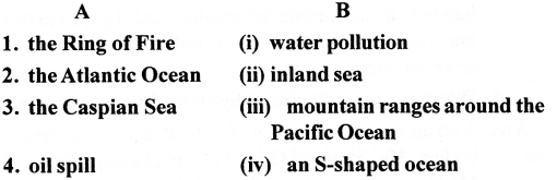 ICSE Solutions for Class 6 Geography Voyage Chapter 4 Major Water Bodies 1