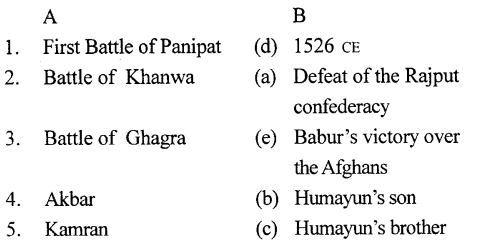 ICSE Solutions for Class 7 History and Civics - Foundation of Mughal Empire 5