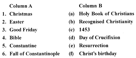 ICSE Solutions for Class 7 History and Civics - Medieval Europe - Rise and Spread of Christianity 1