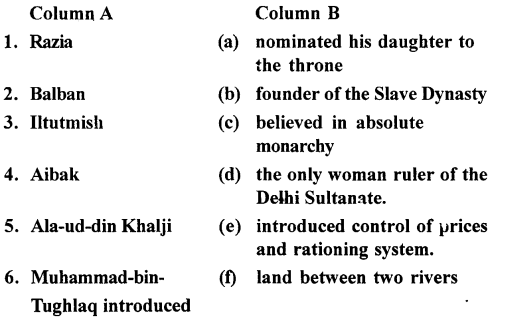 ICSE Solutions for Class 7 History and Civics - The Delhi Sultanate 1