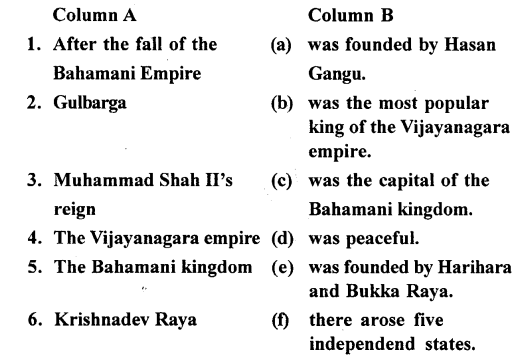 ICSE Solutions for Class 7 History and Civics - The Vijayanagar and Bahmani Kingdom 1