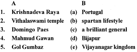 ICSE Solutions for Class 7 History and Civics - The Vijayanagar and Bahmani Kingdom 4