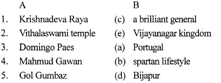 ICSE Solutions for Class 7 History and Civics - The Vijayanagar and Bahmani Kingdom 5
