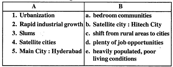 ICSE Solutions for Class 8 Geography Voyage Chapter 4 Urbanization 1