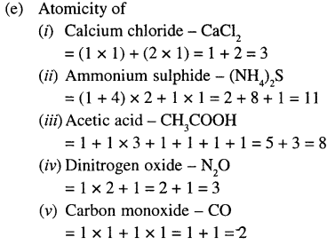 Selina Concise Chemistry Class 6 ICSE Solutions Chapter 4 Elements, Compounds, Symbols and Formulae 6