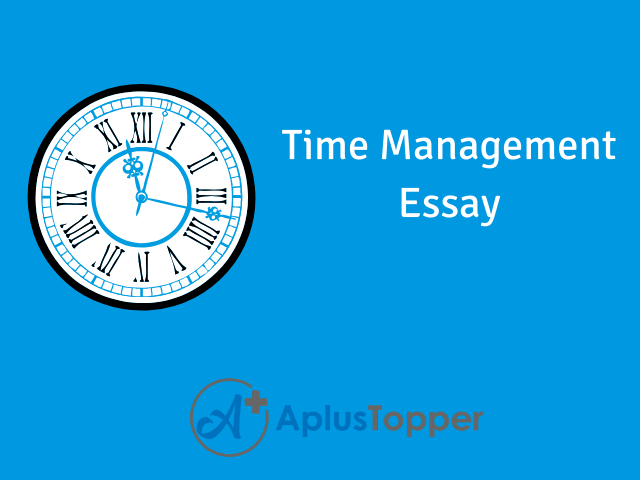 good time management essay