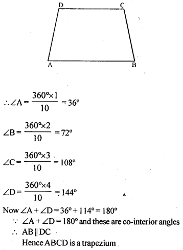 ML Aggarwal Class 9 Solutions for ICSE Maths Chapter 13 Rectilinear Figures Q2.2