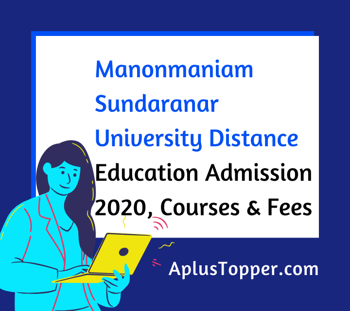 Manonmaniam Sundaranar University Distance Education