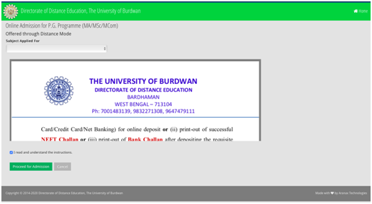 Burdwan University Distance Education