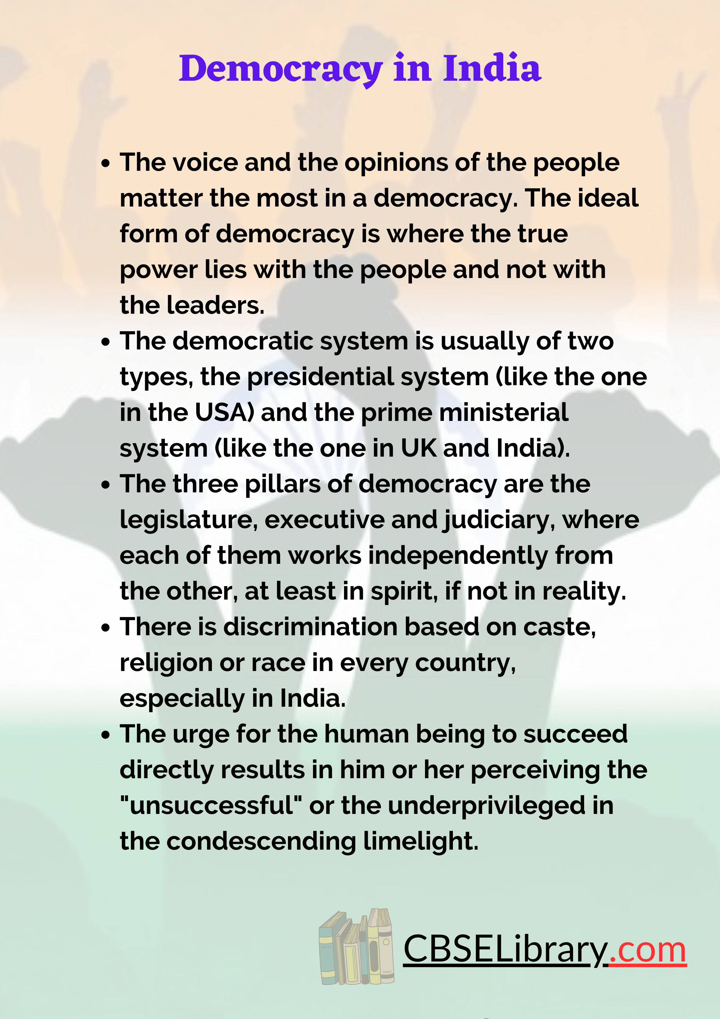 india democracy essay
