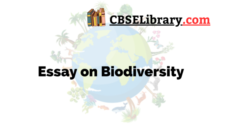 essay on biodiversity pdf