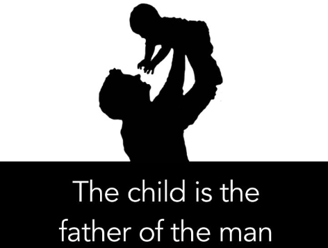 the child is father of the man essay