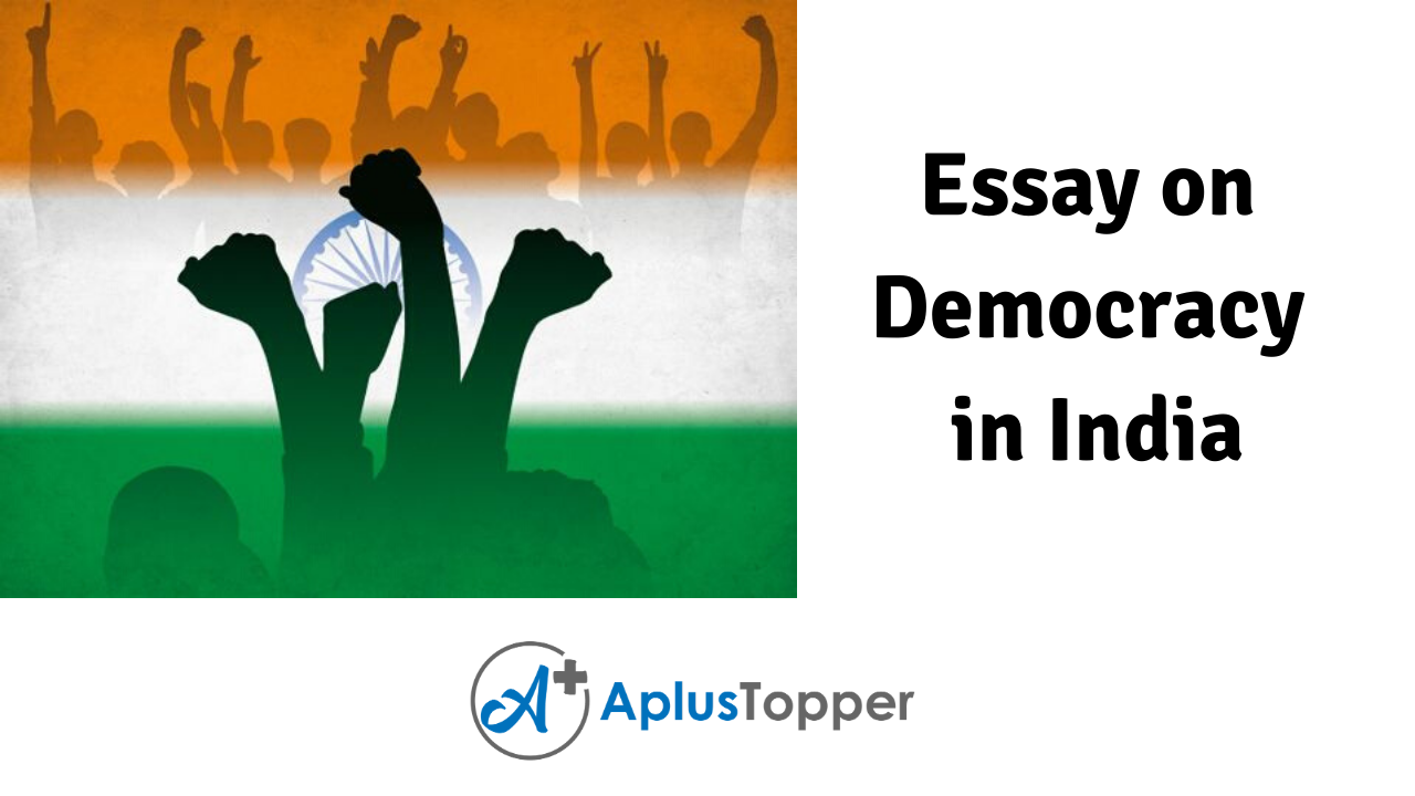 india and democracy essay