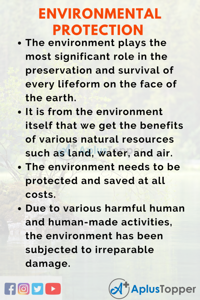 What Is The Role Of Chemistry In Environmental Protection Essay