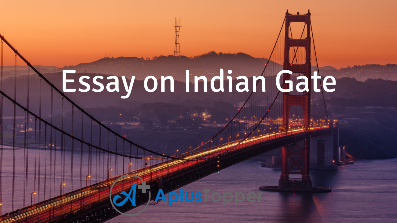 india gate essay 100 words