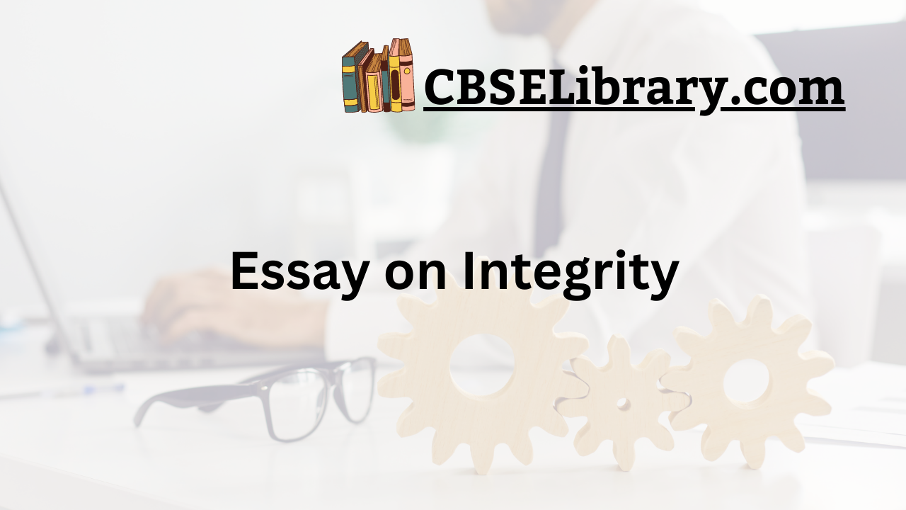 2000 word essay on integrity