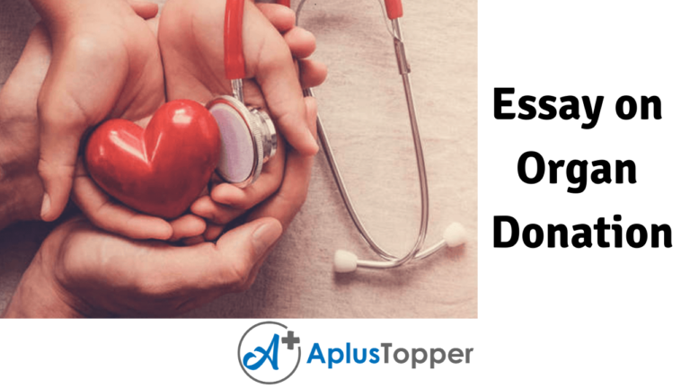 meaning of organ donation essay