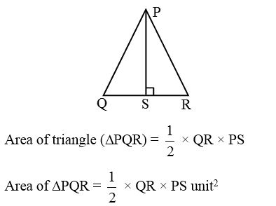 calculate area of isosceles right triangle