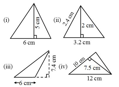 How to find the Areas of an Isosceles Triangle and an Equilateral Triangle 6