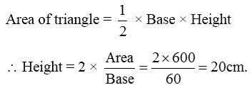 How to find the Areas of an Isosceles Triangle and an Equilateral Triangle 8