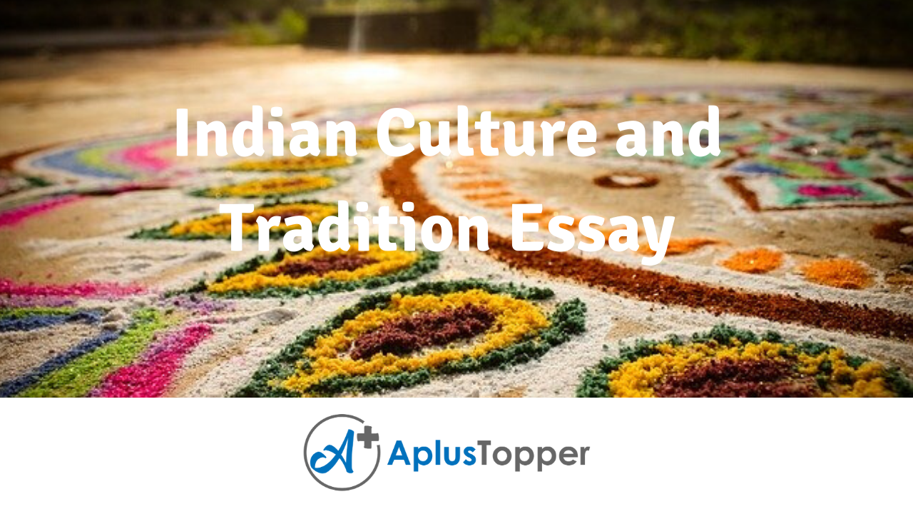 essay on tradition and culture