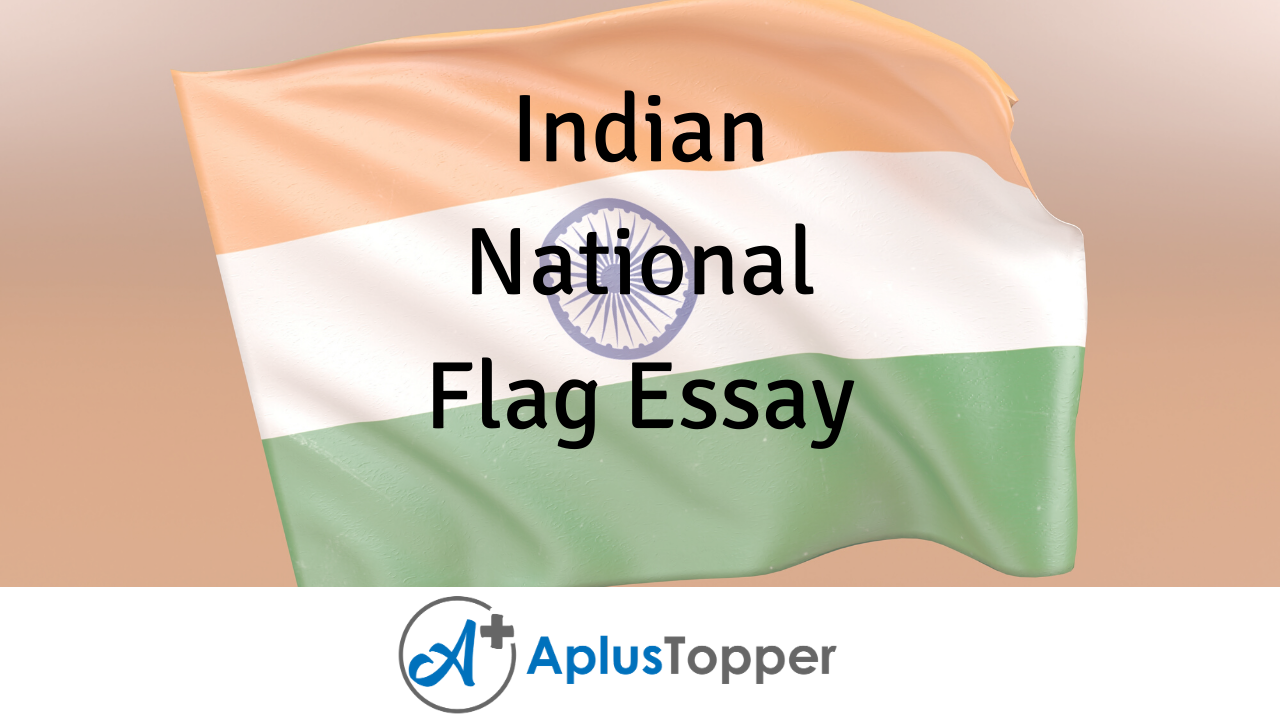 the indian flag essay
