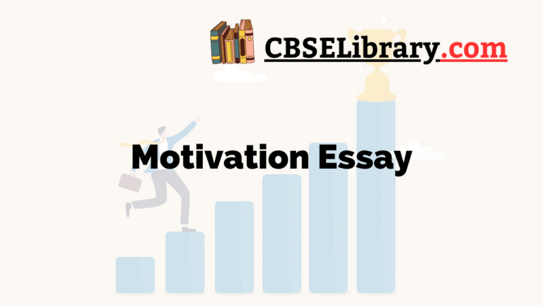 what is motivation essay