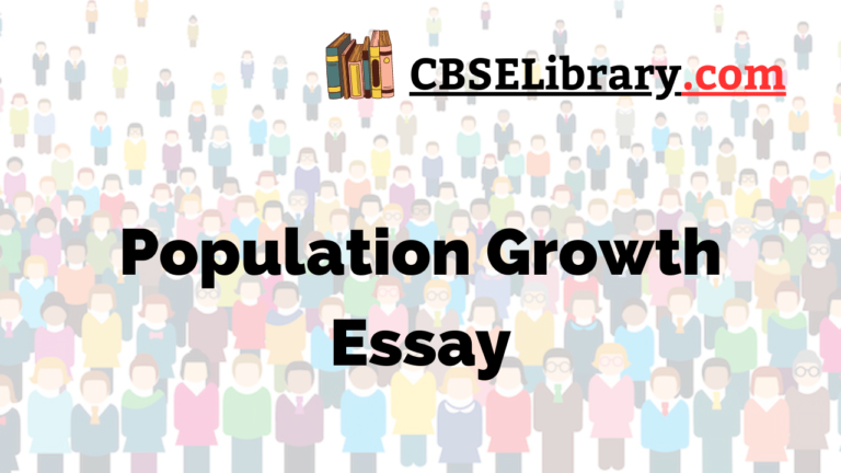 population growth essay conclusion
