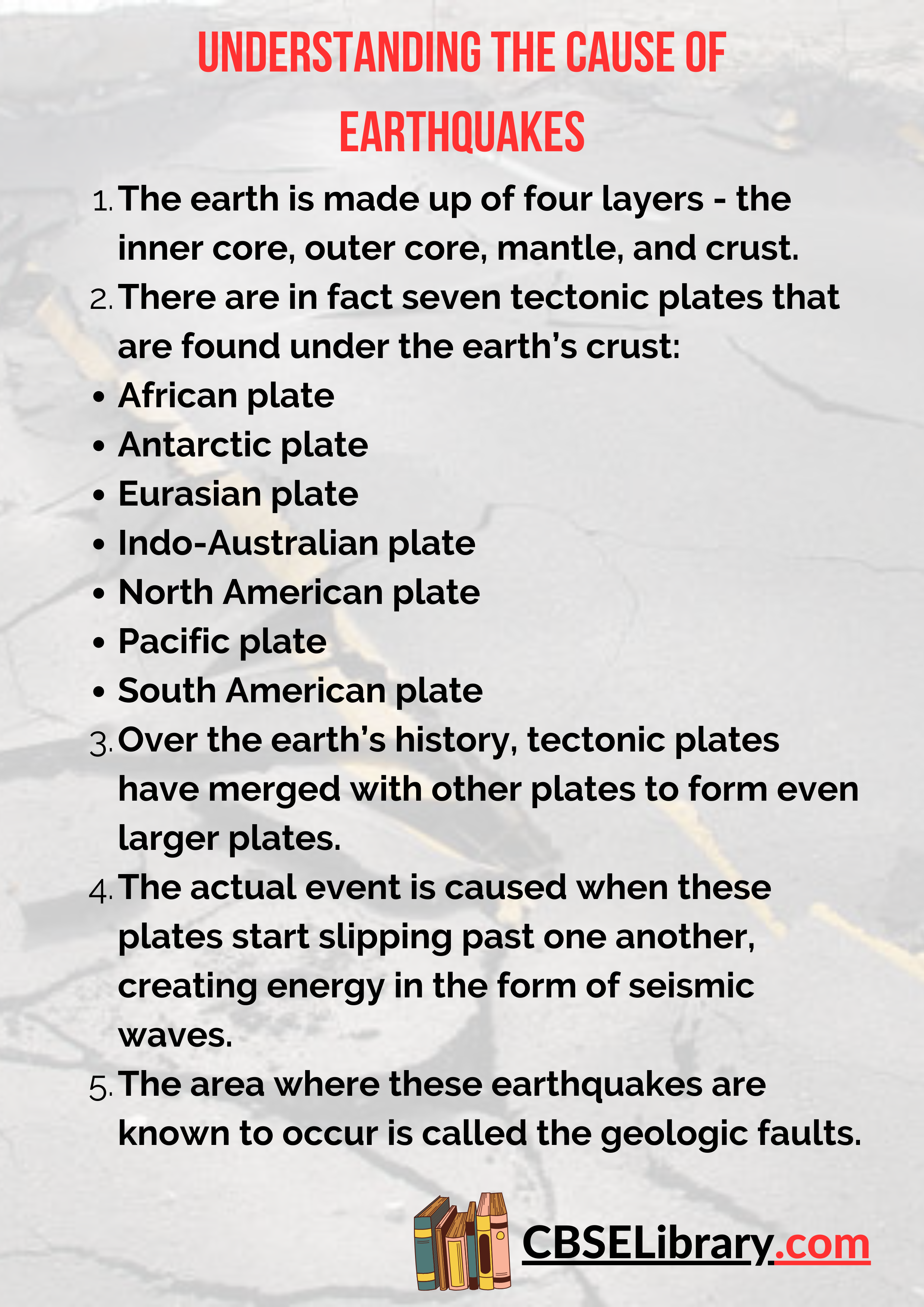 Understanding the Cause of Earthquakes