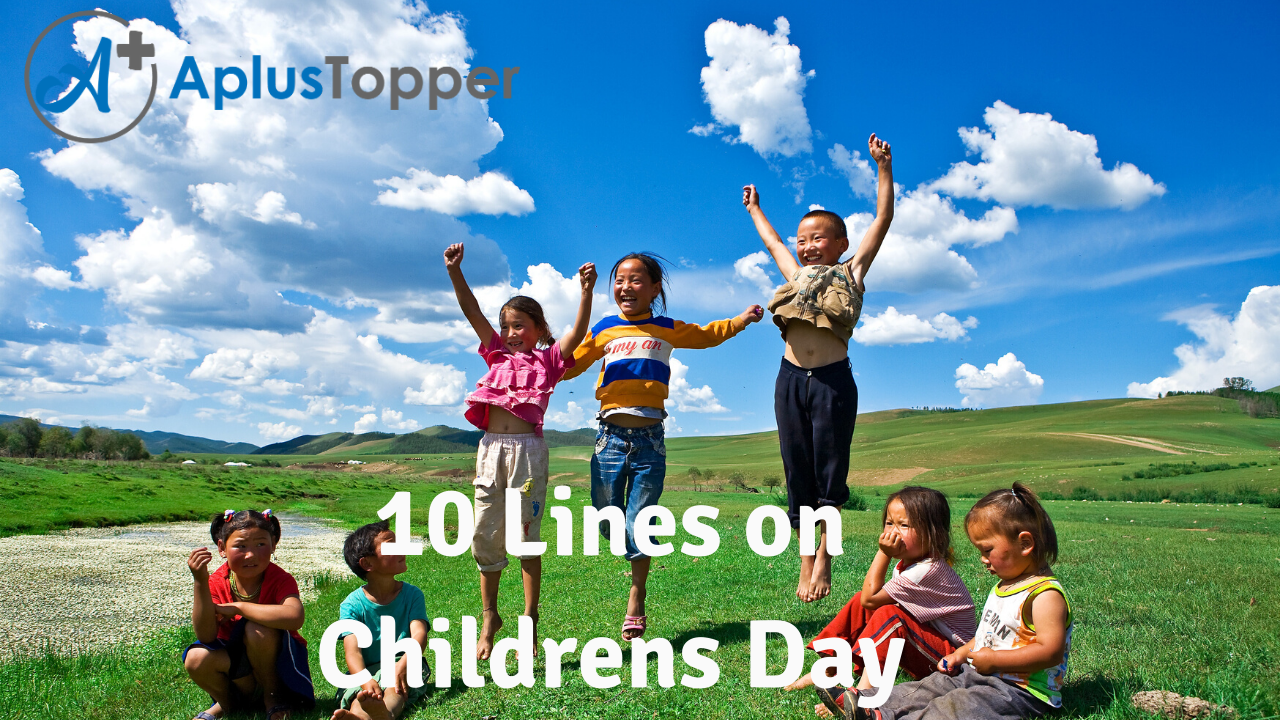 10 Lines on Childrens Day