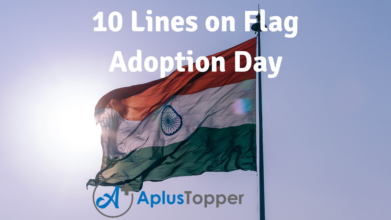 10 Lines on Flag Adoption Day