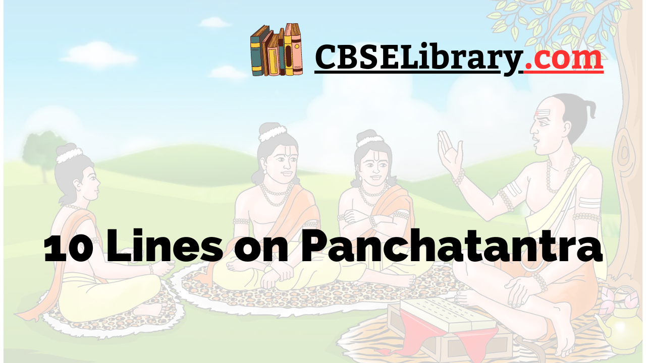 10 Lines on Panchatantra