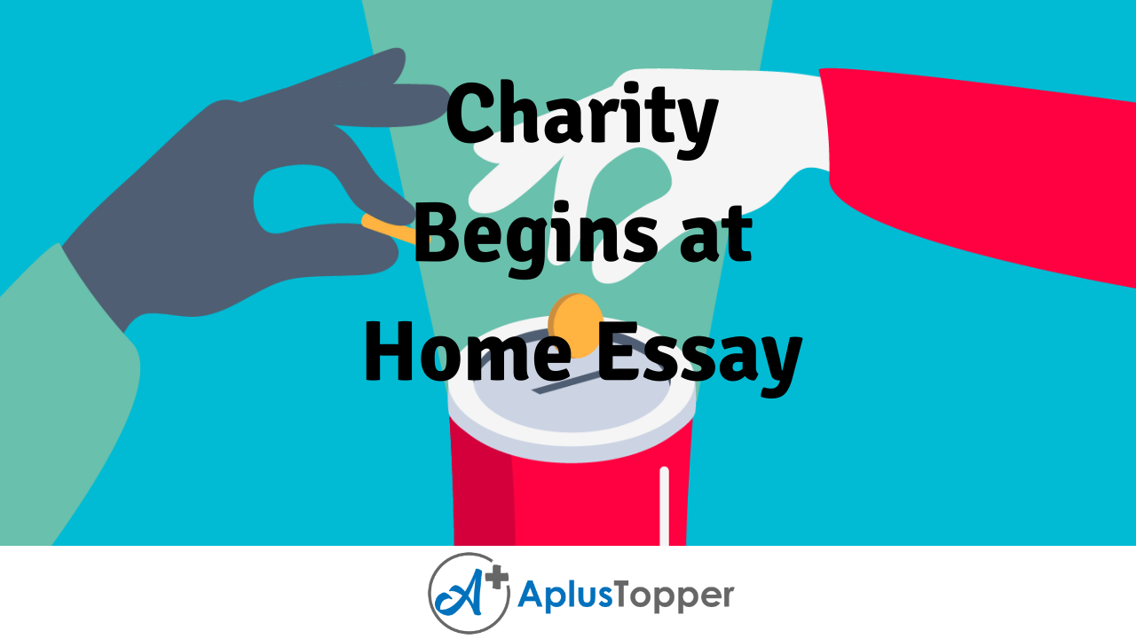 essay about charity work creates a healthy society
