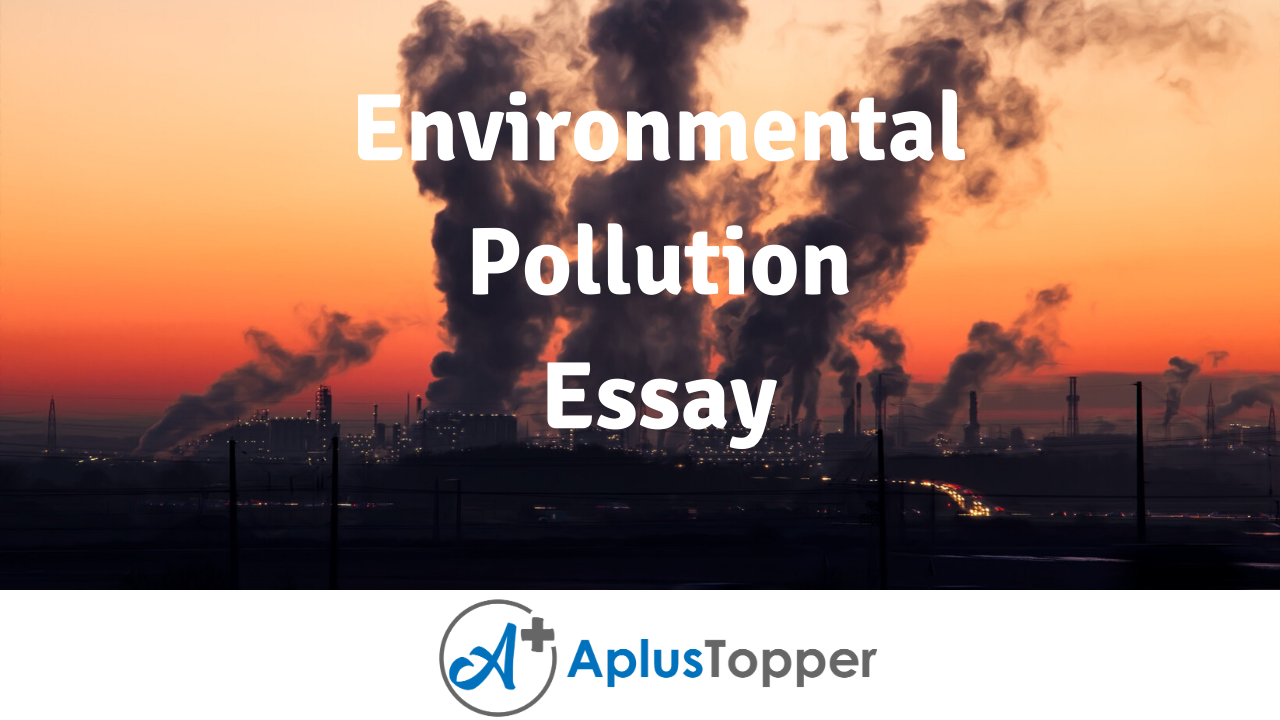 Environmental Pollution Essay