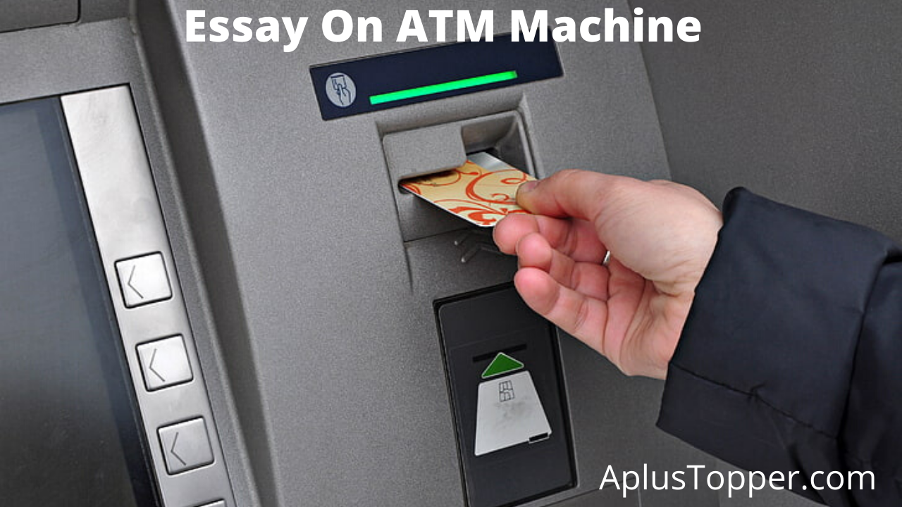 research paper on atm machine