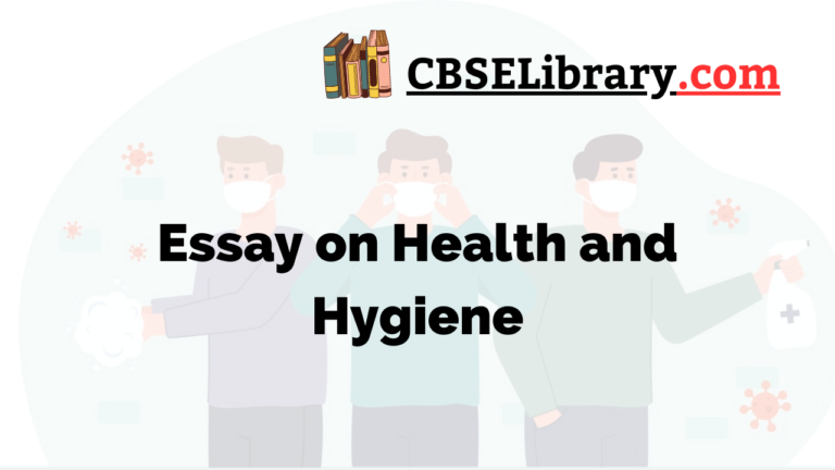 essay on health and hygiene 250 words