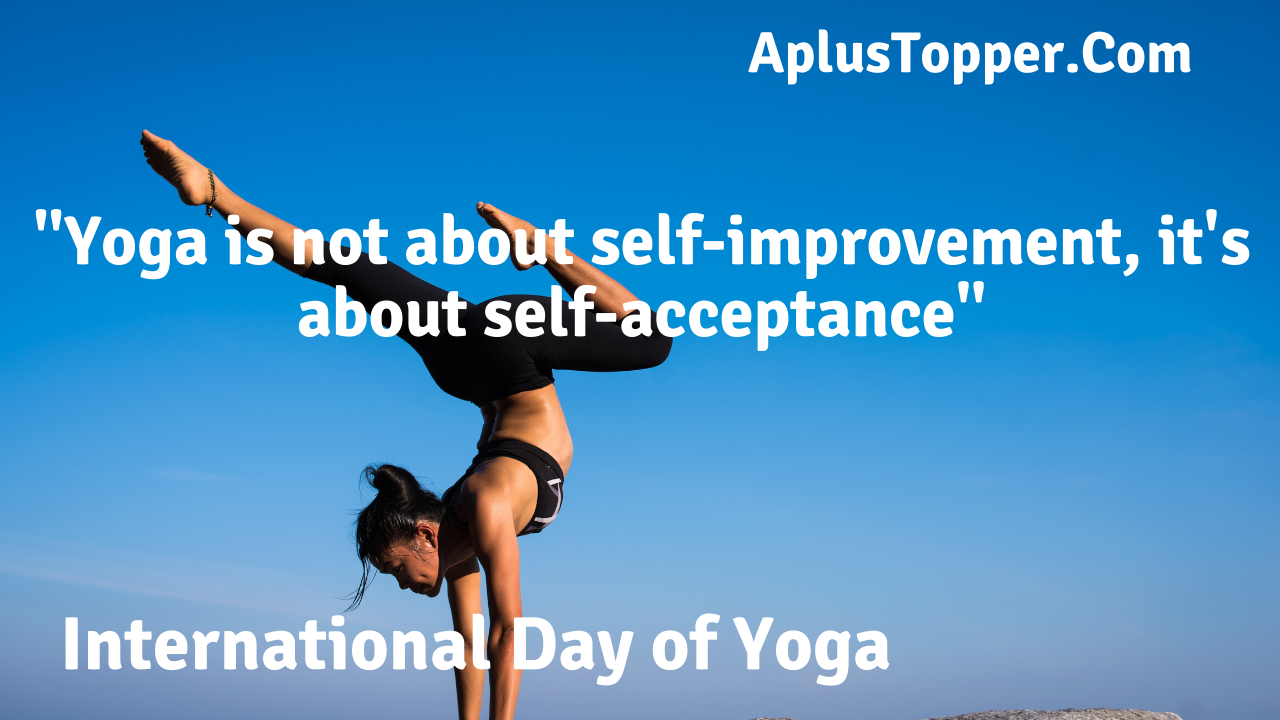 International Day of Yoga Quotes