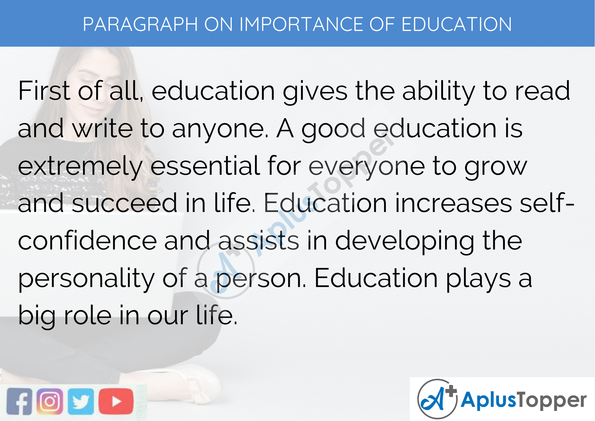 essay importance of education for class 5